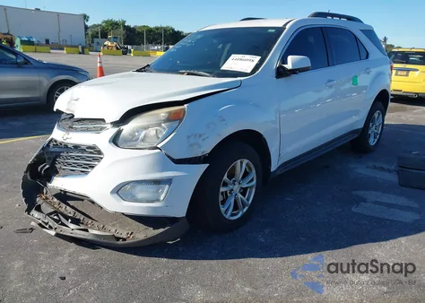 2016 Chevrolet Equinox Lt from USA, damaged, VIN 2GNALCEK8G1120562